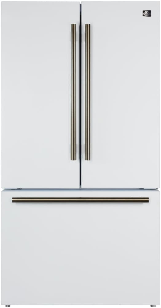 Forno FFFFD178336WHT 36 Inch Freestanding French Door Refrigerator