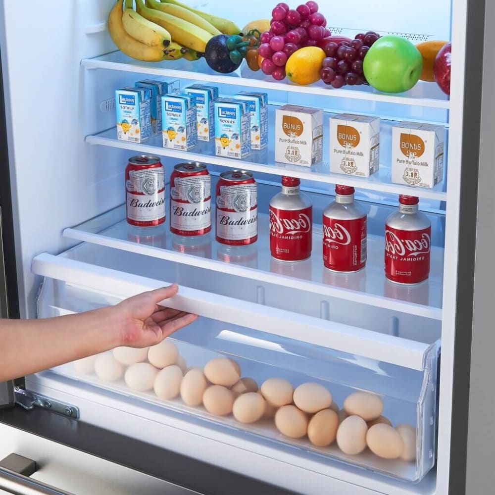 Forno FFFFD178631S 31 Inch Freestanding Bottom Mount Refrigerator