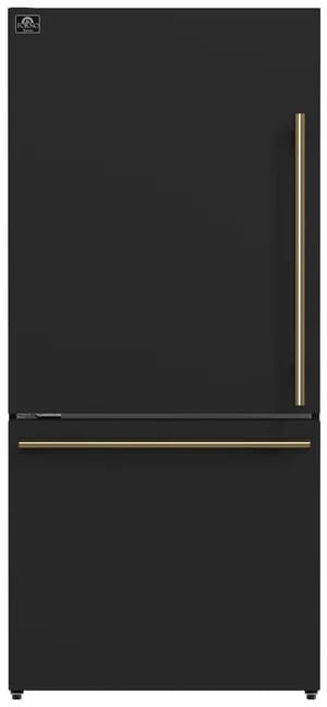 Forno FFFFD178760BLK 62 Inch Freestanding Dual Bottom Freezer