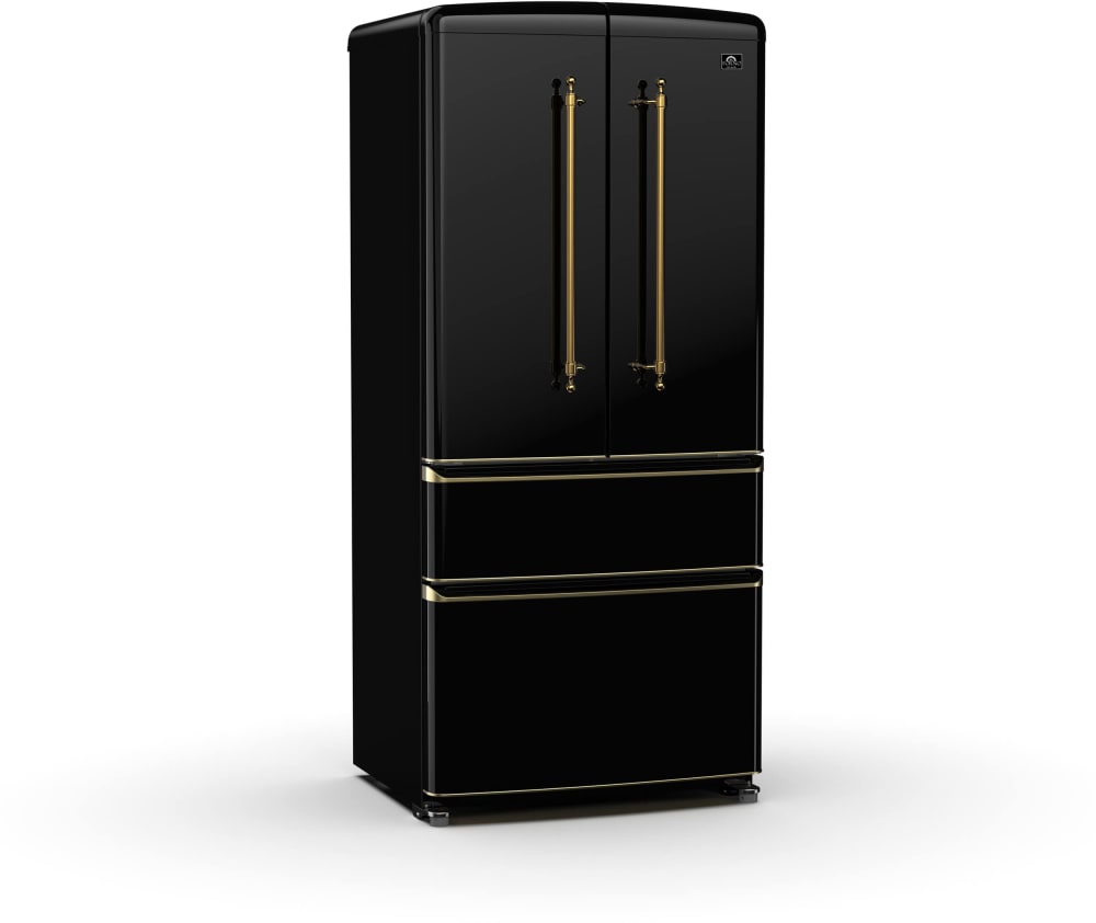 Forno FFFFD179133BLK 33 Inch Freestanding 4-Door French Door