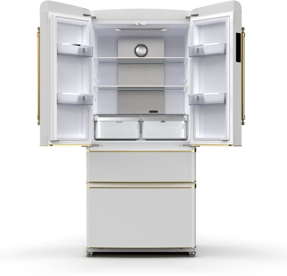 Forno FFFFD179133WHT 33 Inch Freestanding 4-Door French Door