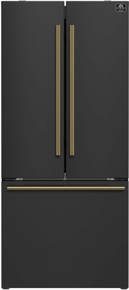 Forno FFFFD197431BLK 30 Inch Freestanding Counter-Depth French