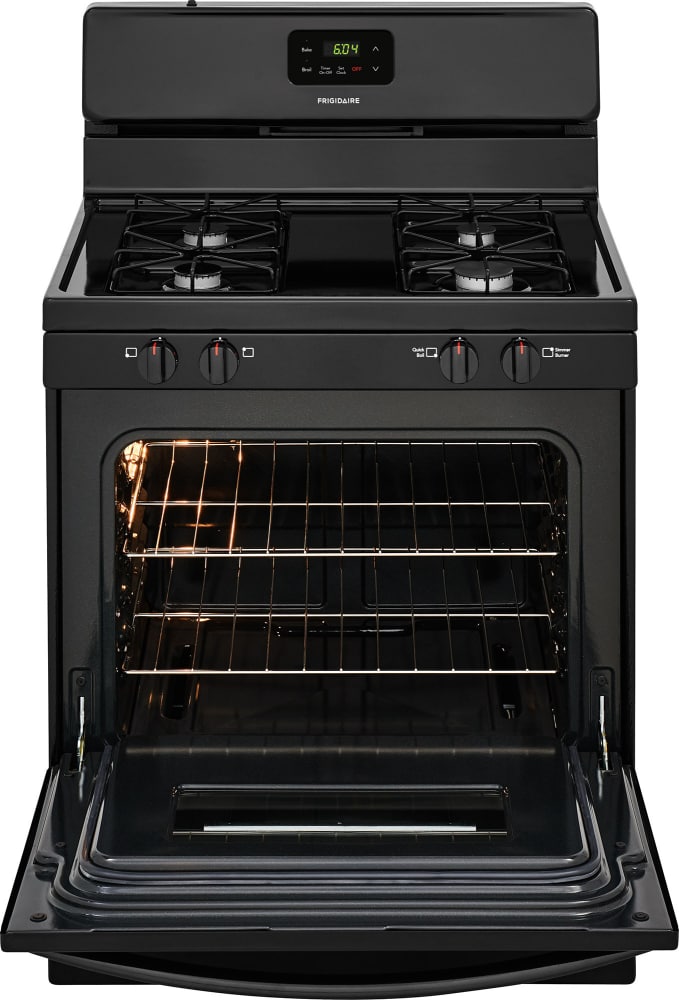 Frigidaire FFGF3016TB 30 Inch Freestanding Gas Range with Simmer Burner