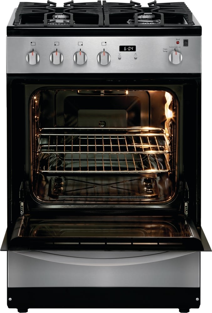 Frigidaire FFGH2422US 24 Inch Freestanding Compact Gas Range with 4