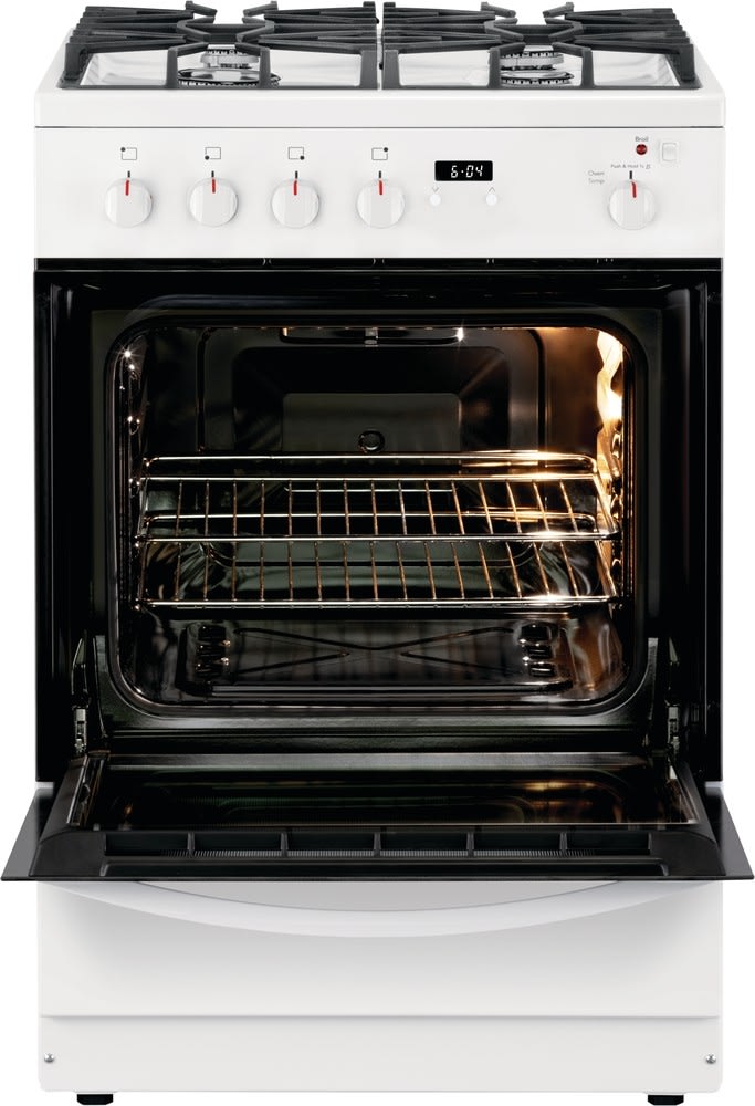 Frigidaire FFGH2422UW 24 Inch Freestanding Compact Gas Range with 