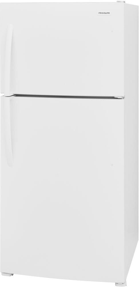 Frigidaire FFHT2022AW 30 Inch Freestanding Top Freezer Refrigerator with 20  cu. ft. Capacity, 2 Glass Shelves, Gallon Bin, Humidity-Controlled  Crispers, EvenTemp™, Ice Maker Ready, ADA Compliant, and Energy Star®: White