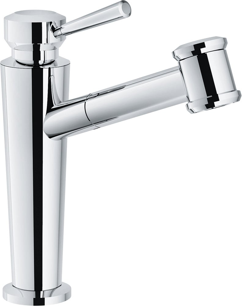 Franke FFPS5200 Single Hole Pull-Out Kitchen Faucet with Dual