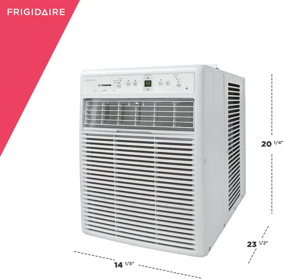 Frigidaire FFRS1022RE 10,000 BTU WindowMounted Slider/Casement Air