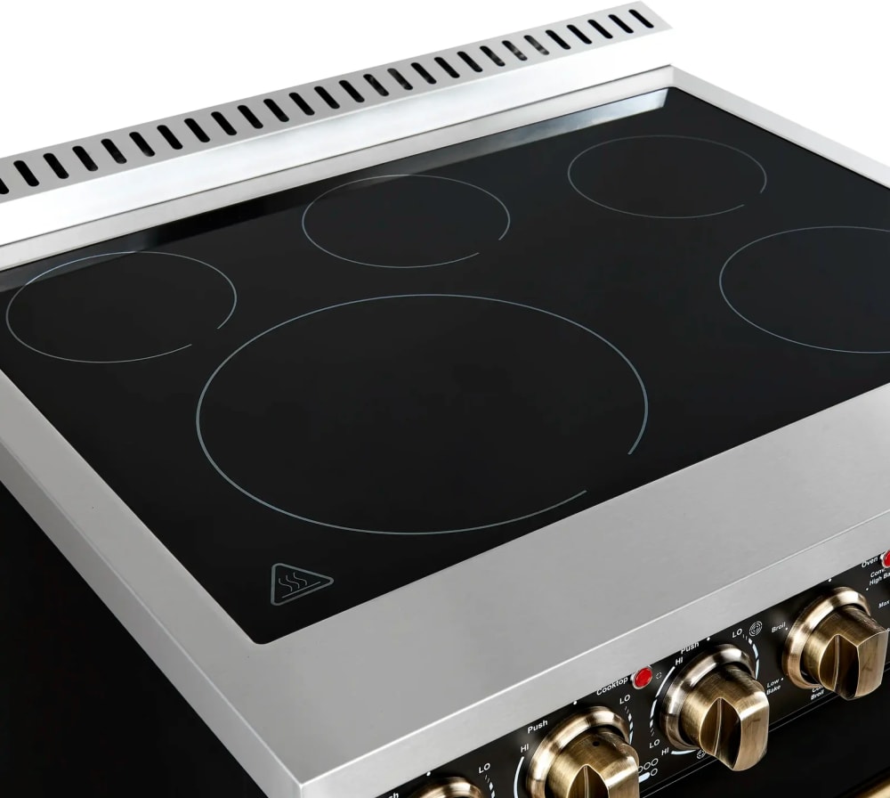 Forno FFSEL601130BLK 30 Inch Freestanding Electric Range
