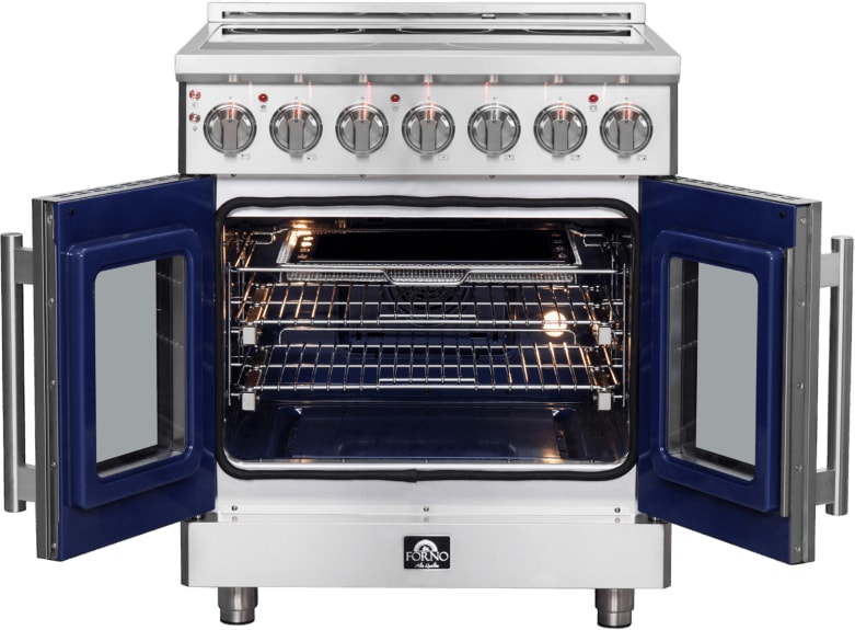 サマーセール ミニグランド バンドル Forno FFSEL695530 Freestanding French Door Electric Range ラッピング・包装