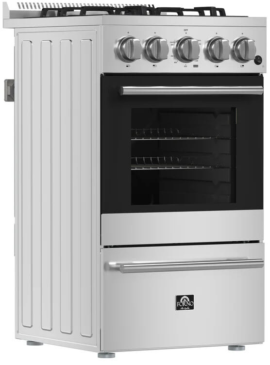 Forno FFSGS626520 20 Inch Freestanding Gas Range with 4 Sealed