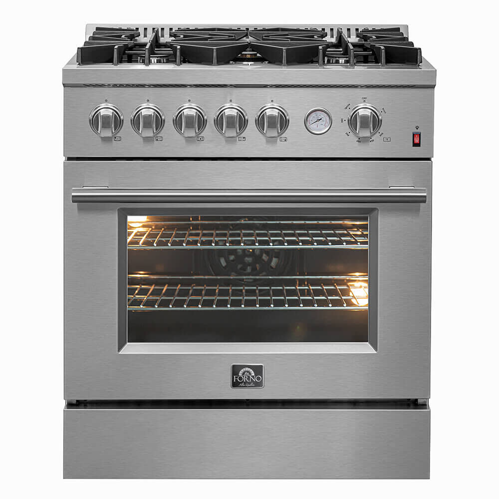 Forno FFSGS627430 30 Inch Freestanding Gas Range with 5 Sealed