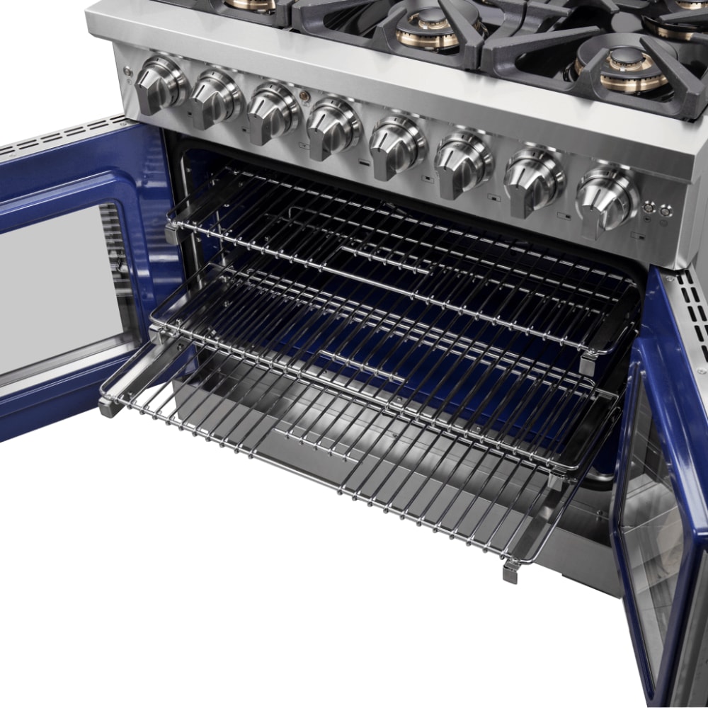Forno FFSGS638736 Freestanding French Door Dual Fuel Range with