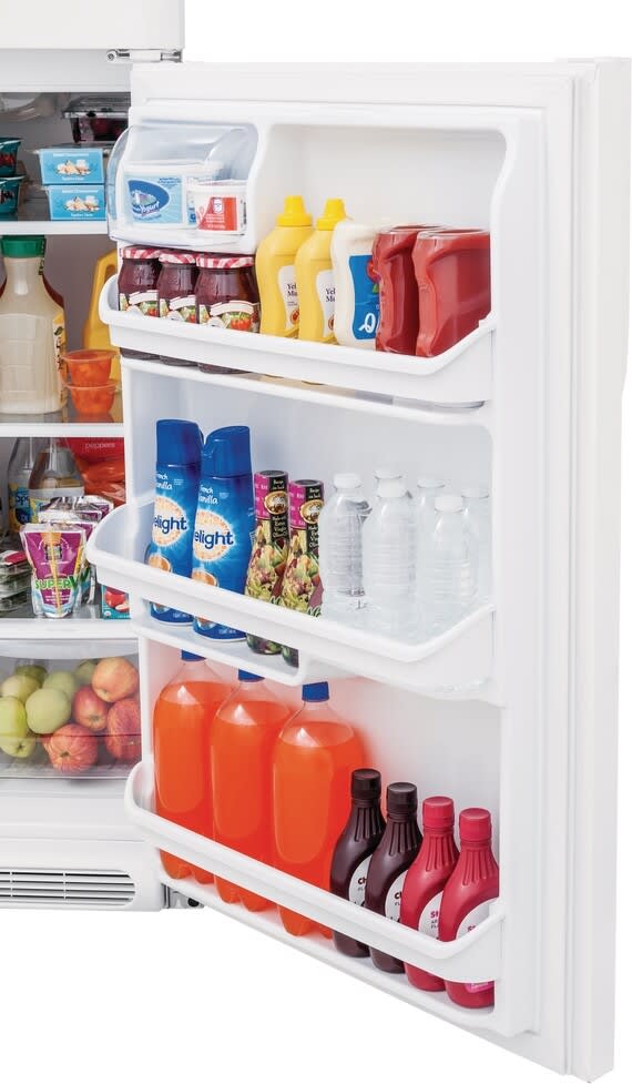 Frigidaire FFTR1821TW 30 Inch Top Freezer Refrigerator with 18 cu. ft ...