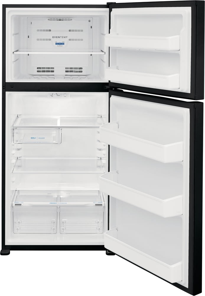 Frigidaire FFHT1835VB 30 Inch Top Freezer Refrigerator with 18.3 Cu. Ft ...