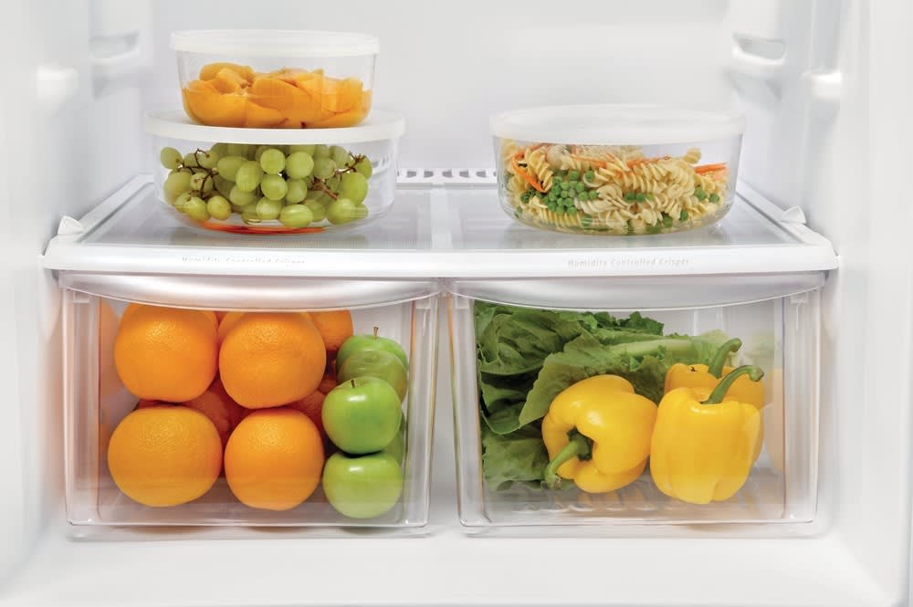 Frigidaire FFTR2021TW 30 Inch Top Freezer Refrigerator with 20.4 cu. ft