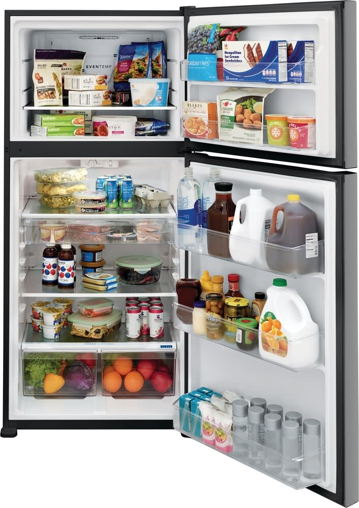 Frigidaire FFHT2045VS 30 Inch Top Freezer Refrigerator with 20.0 Cu. Ft ...