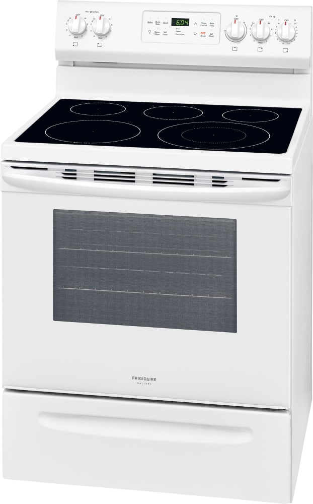 frigidaire stove with warming drawer