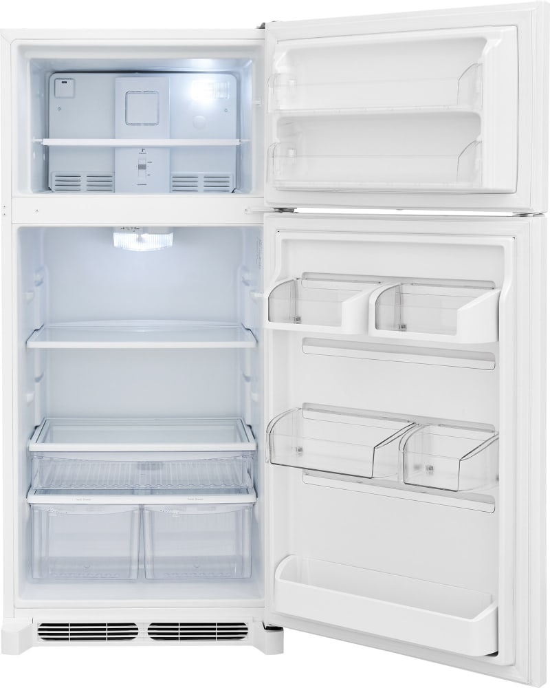 Frigidaire FGTR1842TP 30 Inch Top Freezer Refrigerator with CustomFlex