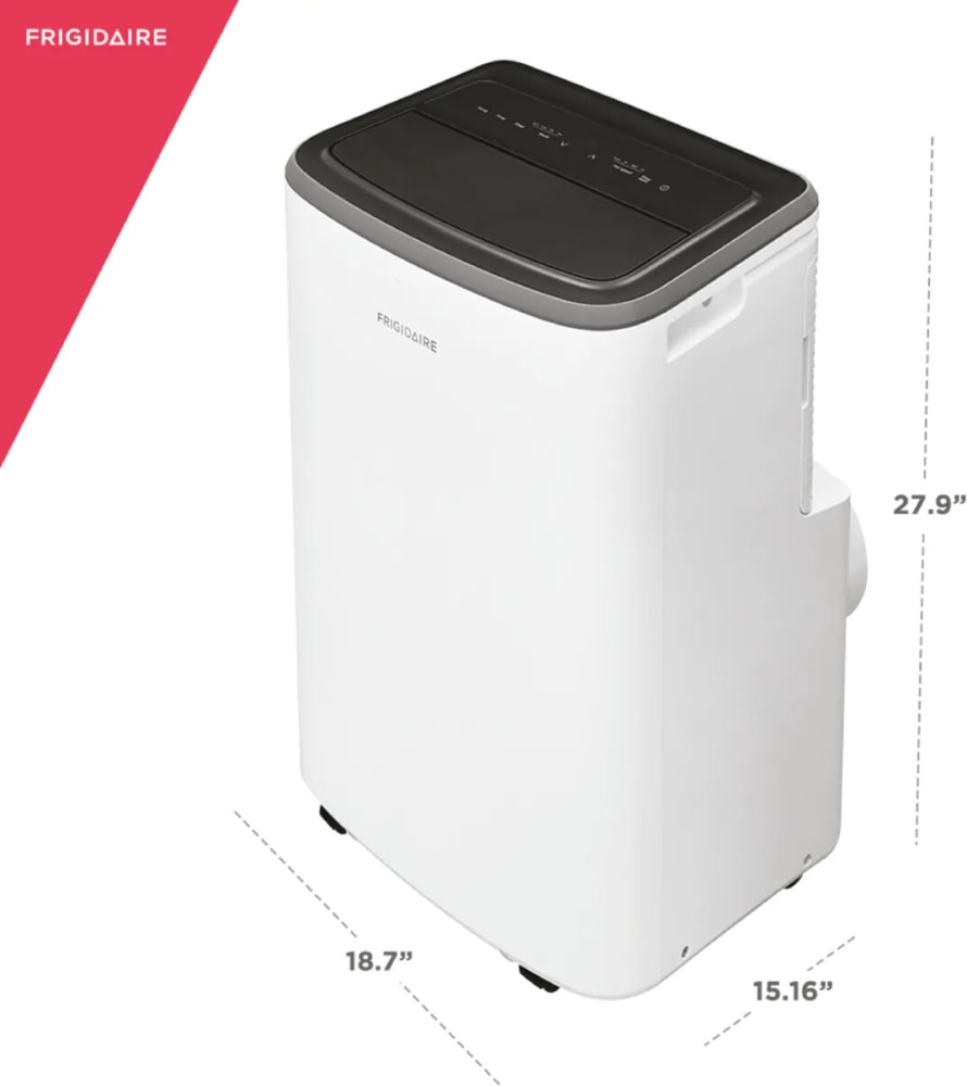 Frigidaire FHPH132AB1 13,000 BTU Portable Room Air Conditioner with ...