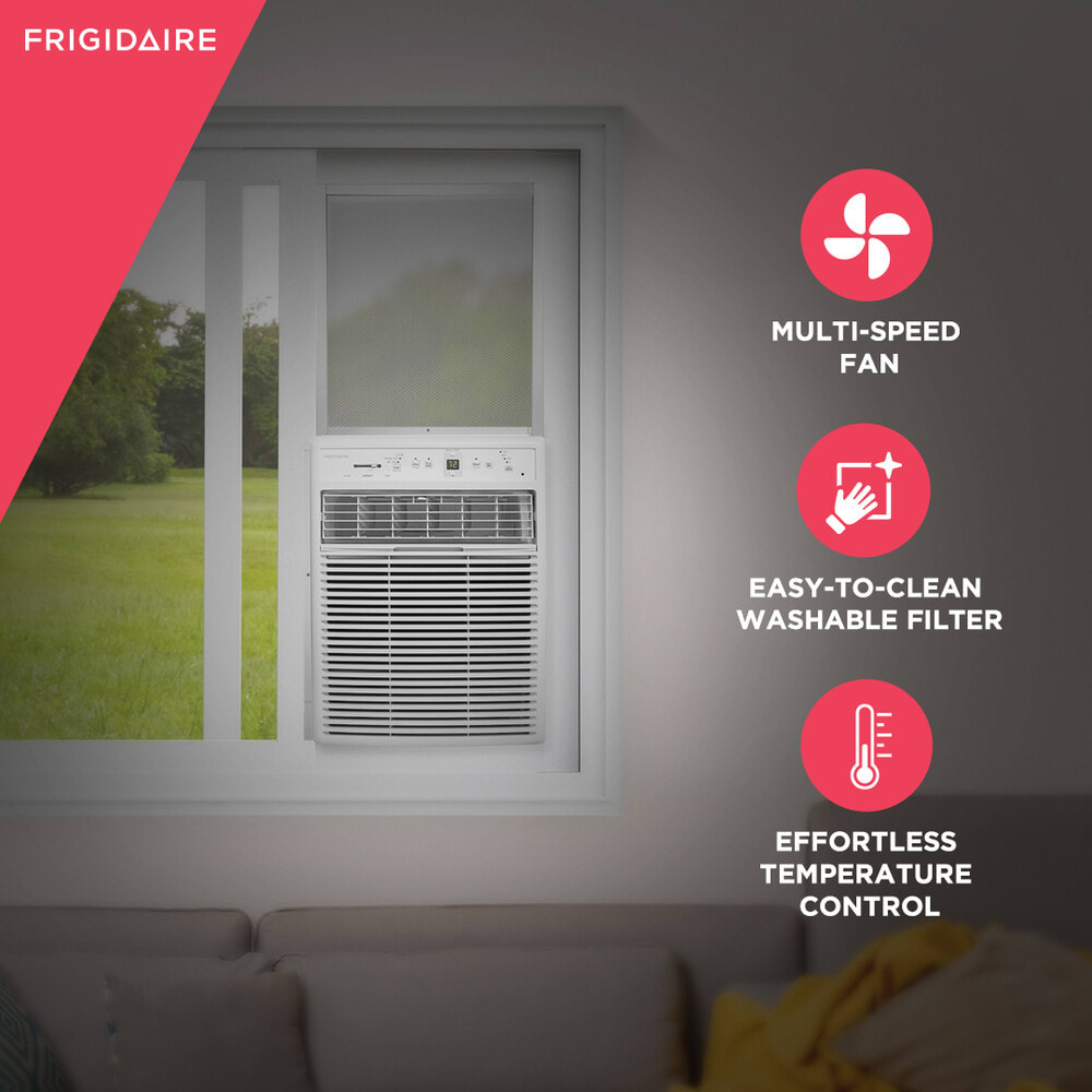 Frigidaire FHSC102WB1 Slider/Casement Window Room Air Conditioner with