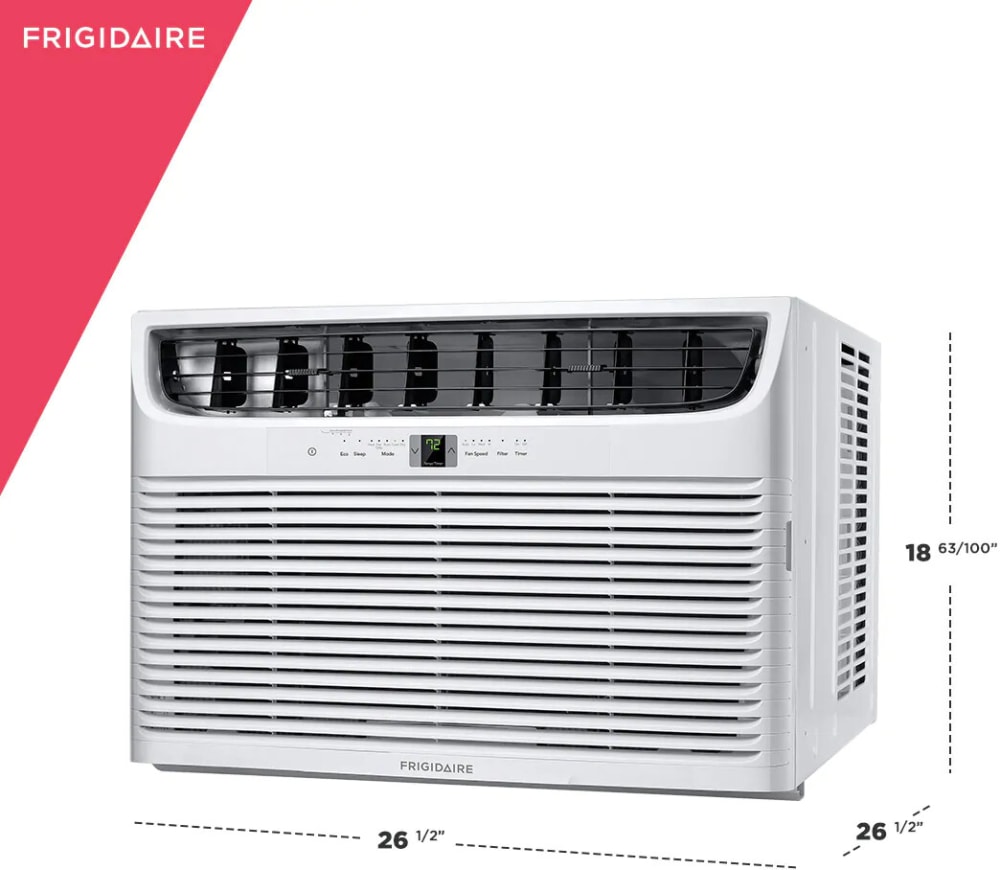 Frigidaire FHWE252WA2 25,000 BTU Window Air Conditioner with 16,000