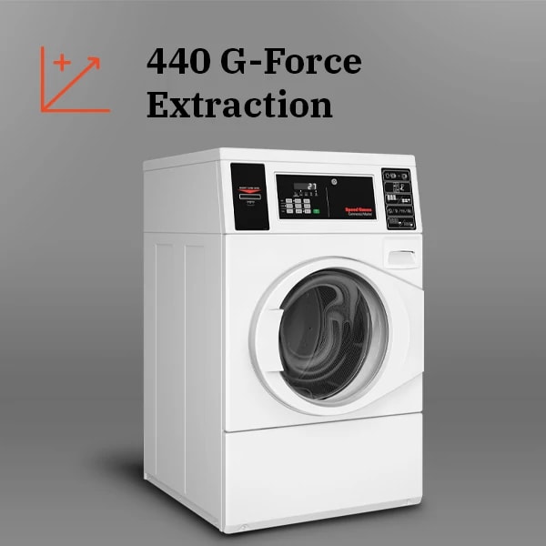 Speed Queen SPWADRGW01118T Side-by-Side Front Load Washer and Gas