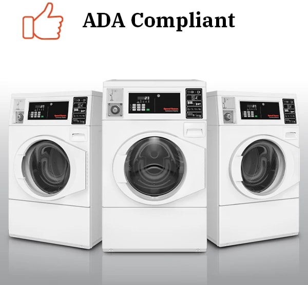 Speed Queen FV6030WN 27 Inch Commercial Front Load Washer with