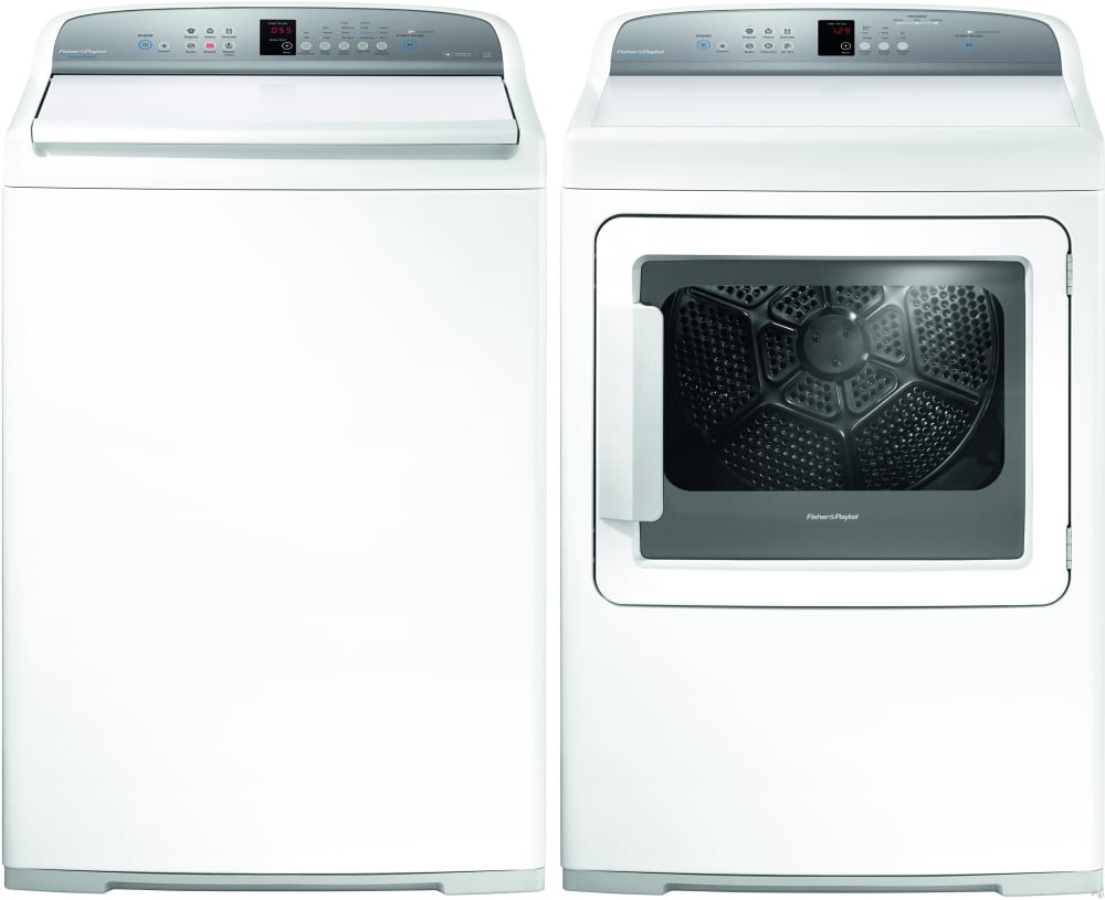 Fisher & Paykel FPWADREW24027 SidebySide Washer & Dryer Set with Top