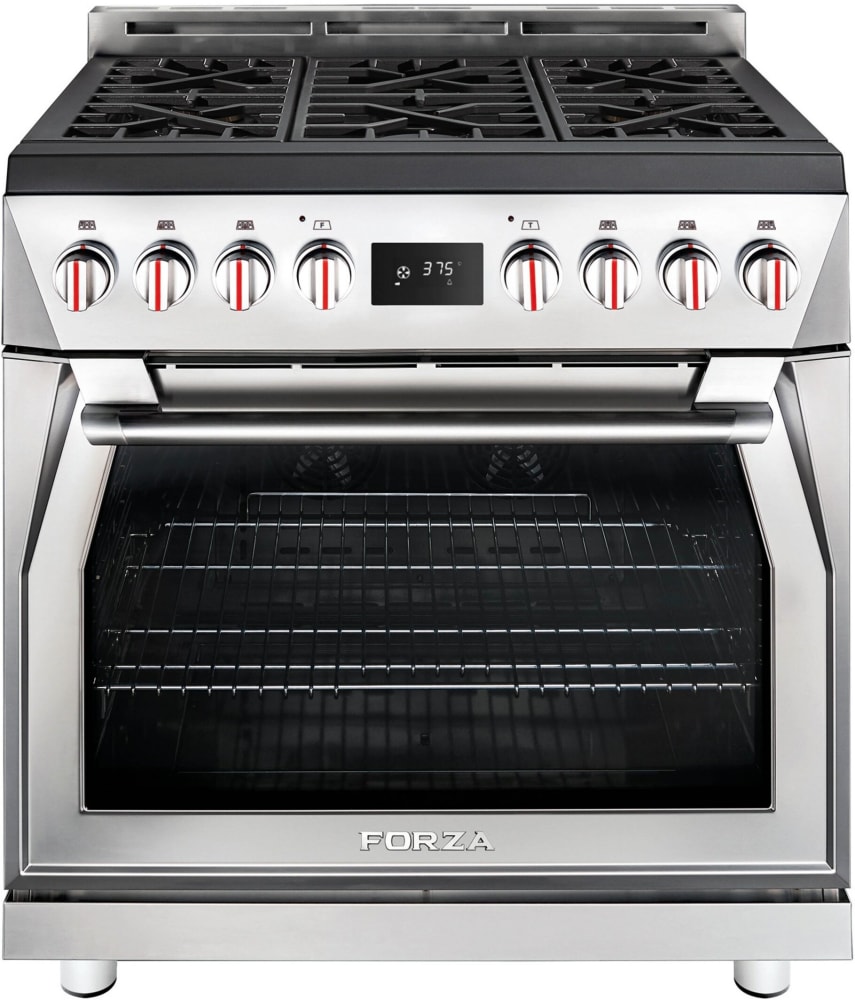 Forza FR366DF 36 Inch Freestanding Professional Dual Fuel Range