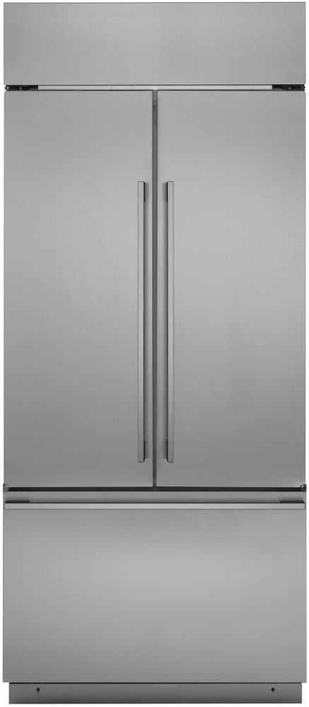 Monogram ZIPS360NNSS 36 Inch Built-In French Door Refrigerator