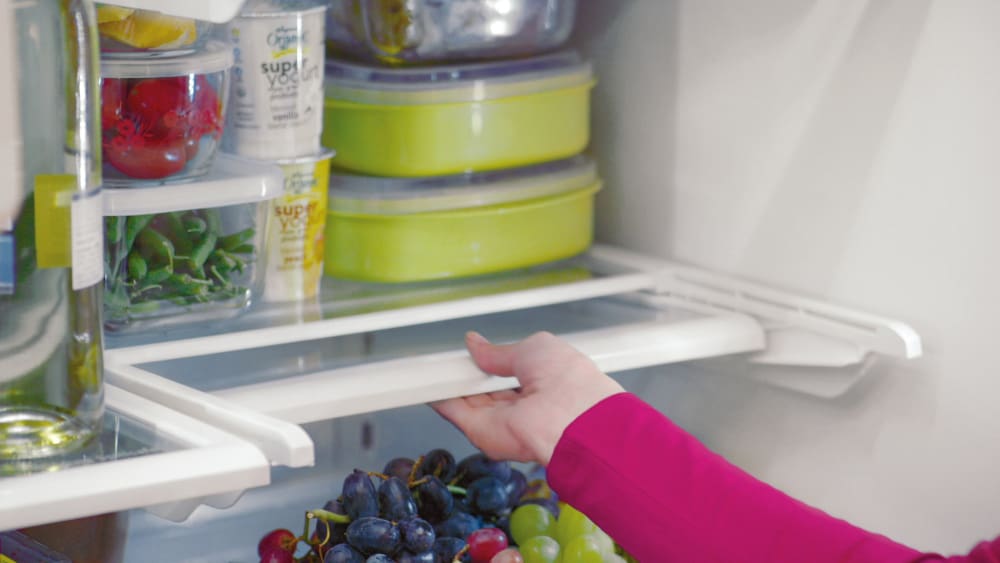 Frigidaire Fghb2866pe 36 Inch French Door Refrigerator With Cool Zone Drawer Quick Freeze Energy Star 27 8 Cu Ft Capacity Adjustable Spillsafe Shelves Gallon Storage Quick Freeze Air And Water Filter Star K Certified