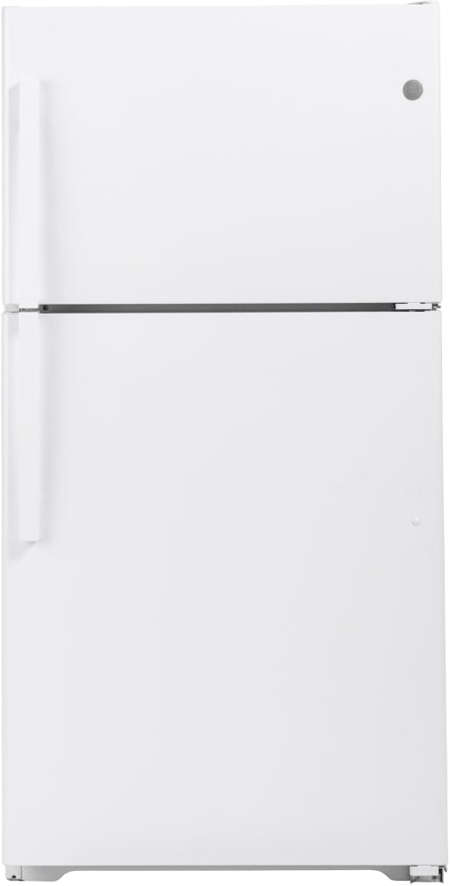 GE GIE22JTNRWW 33 Inch Top Freezer Refrigerator with 21.9 cu. ft