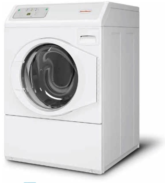 Speed Queen LFNE5BSP115TW01 27 Inch Front Load Commercial Washer with 3