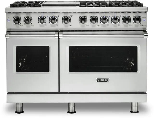 Viking VDR5486GFWLP 48 Inch Dual Fuel Range with TruConvec
