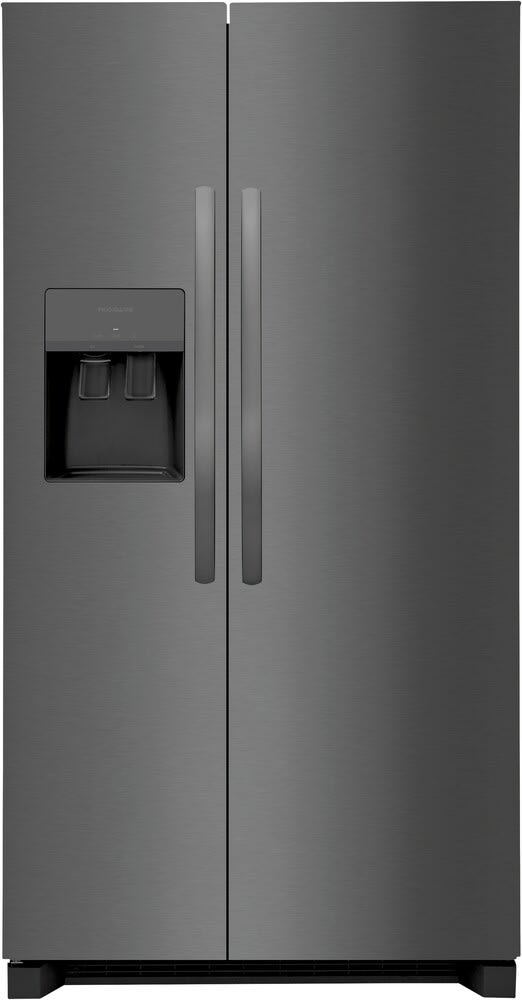 small black bush fridge freezer