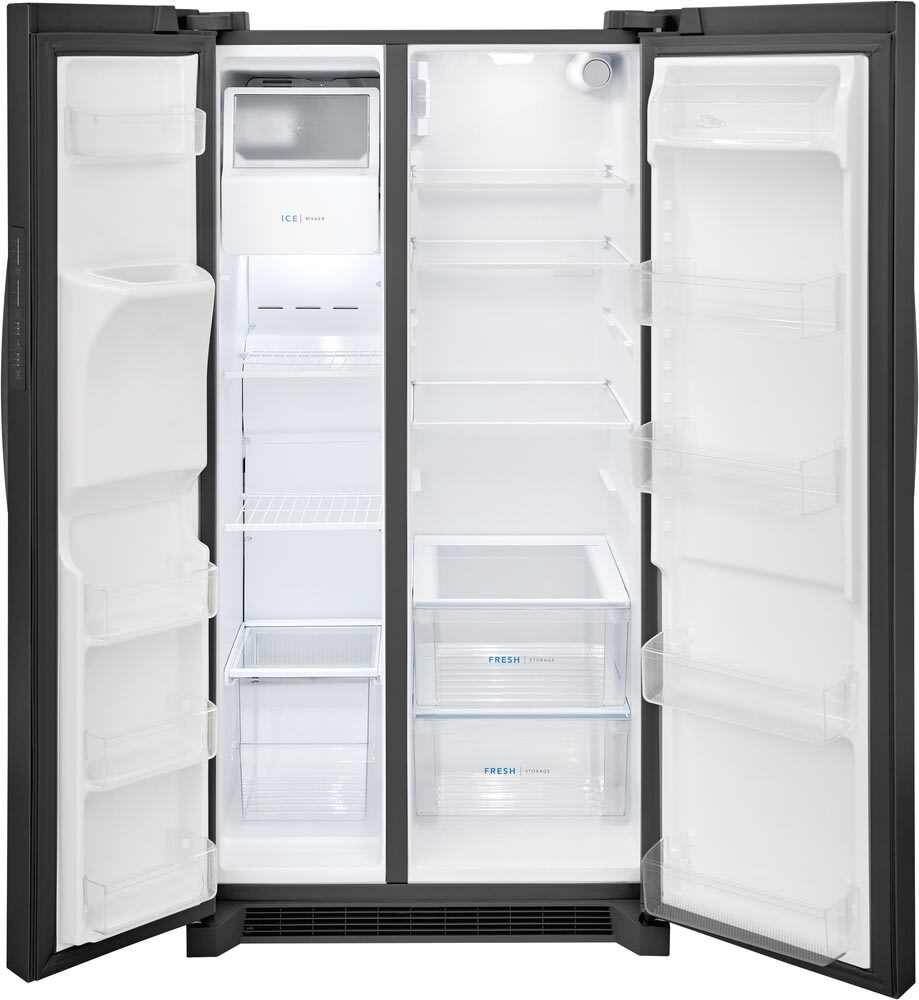 Frigidaire FRSS2623AD 36 Inch Freestanding Side by Side Refrigerator