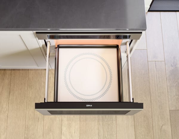 ドゥロワー drawer イヤーマフ Zephyr MWD2401AS 24 Inch Microwave Drawer with 1.2 cu ft