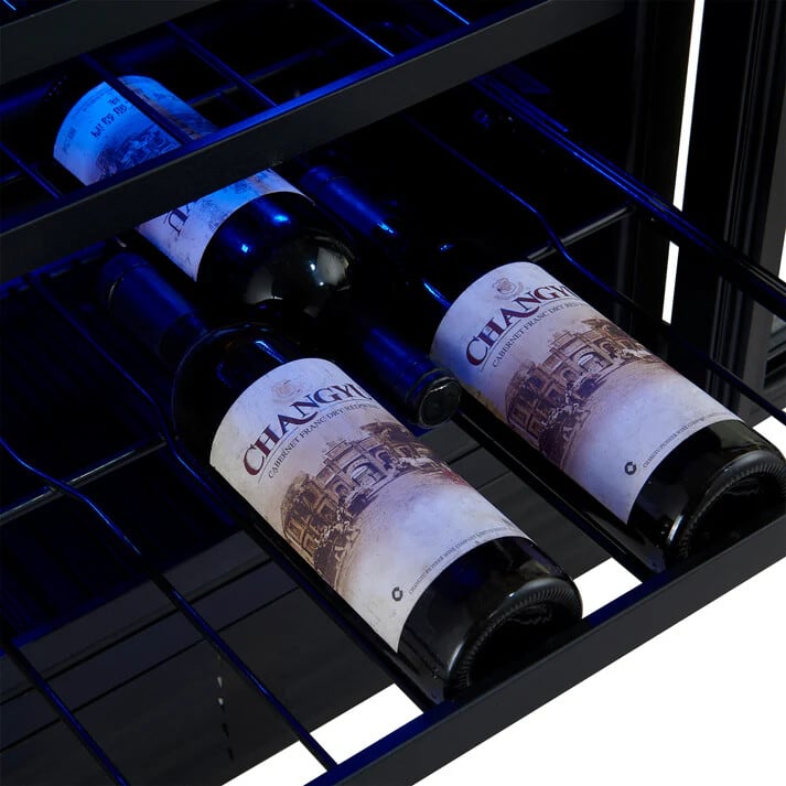 Forno FWCDR663424BLK 24 Inch Undercounter Dual Zone Wine Cooler