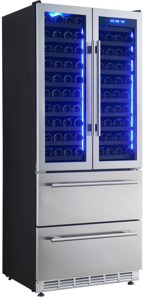 ②OMRON　F3W-B035-D、F3W-B035-Lのセット Forno FWCDR663532S 32 Inch Freestanding/Built-In Dual Zone Wine