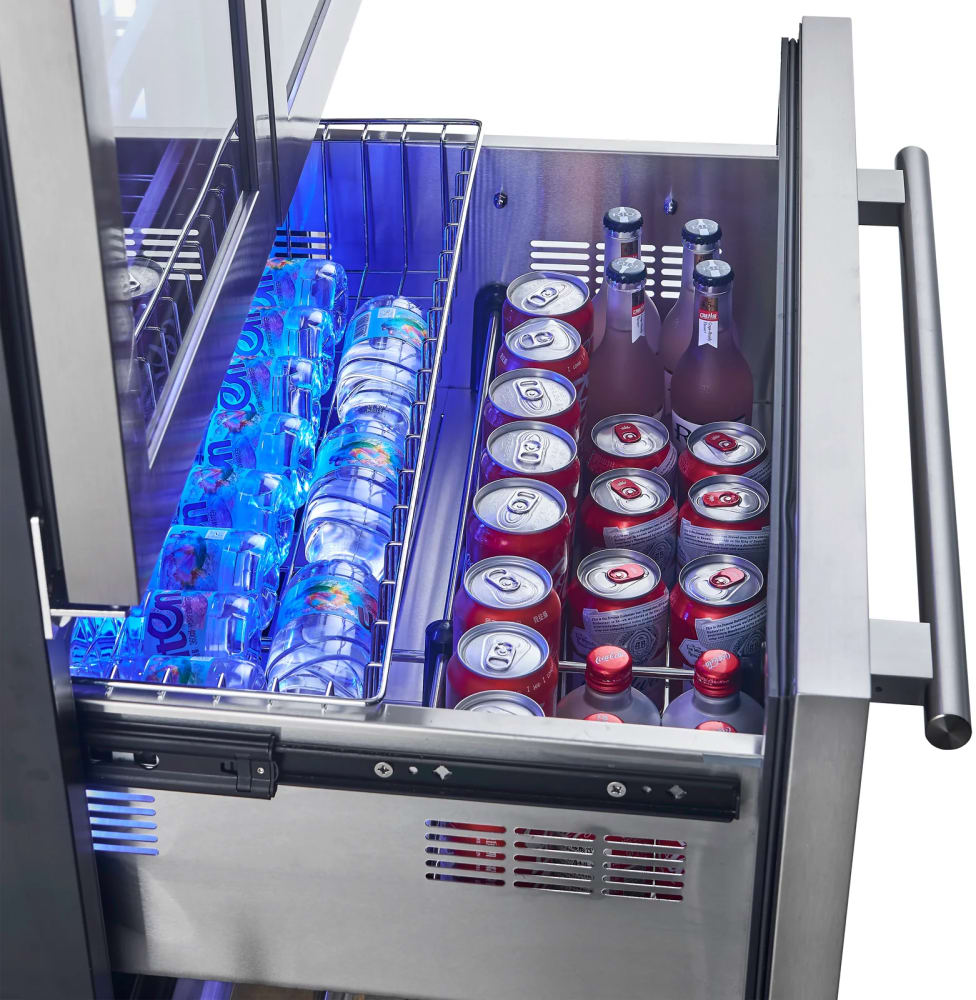 Forno FWCDR663532S 32 Inch Freestanding/Built-In Dual Zone Wine