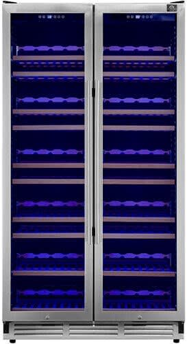 Forno FWCDR664240S 40 Inch Freestanding/Built-In Dual Zone Wine