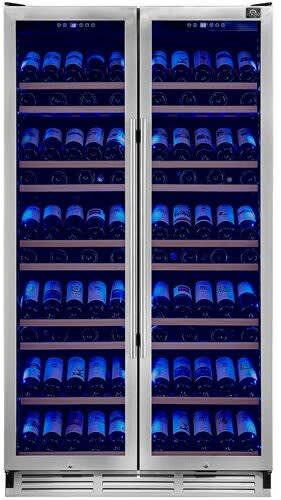 Forno FWCDR664240S 40 Inch Freestanding/Built-In Dual Zone Wine
