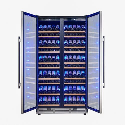 Forno FWCDR664240S 40 Inch Freestanding/Built-In Dual Zone Wine