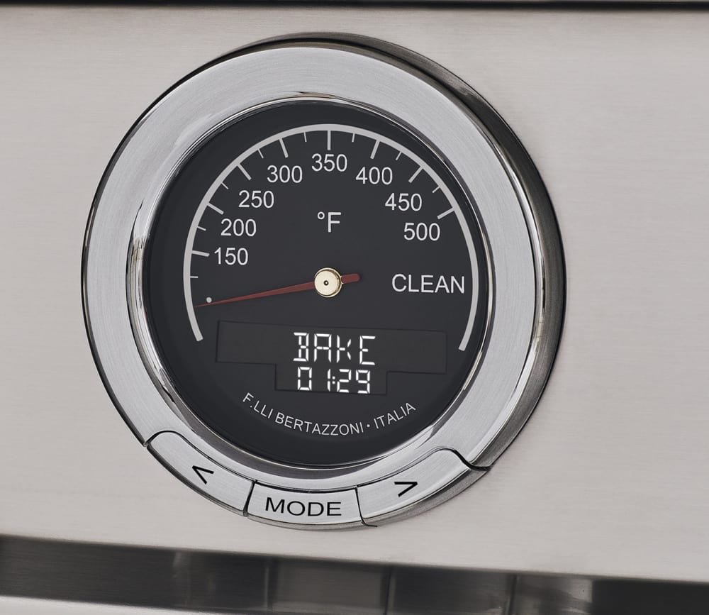 bertazzoni oven temperature gauge