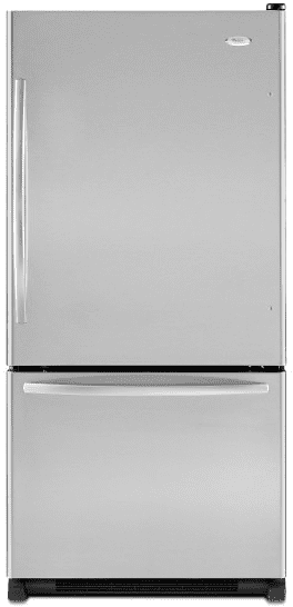 Whirlpool WRB322DMBB Bottom Freezer Refrigerator review: Buy this bottom  freezer fridge for the cooling power - CNET