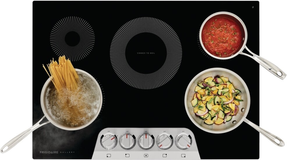 Frigidaire GCCE3070AS 30 Inch Electric Cooktop with 5 Elements
