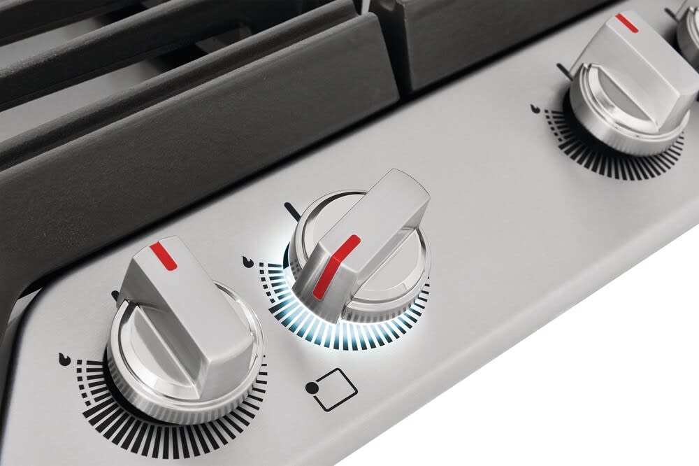 Frigidaire GCCG3046AS 30 Inch Gas Cooktop with 4 Sealed Burners