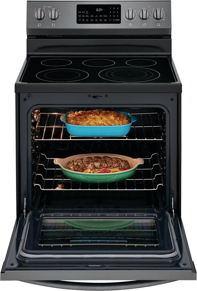 Frigidaire GCRE3060AD 30 Inch Freestanding Electric Range with 5 Smooth