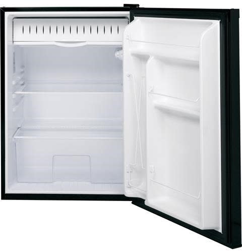 GE GCV06GSNSB 24 Inch Counter Depth Compact Refrigerator with 5.6 Cu. Ft. Capacity, Reversible Hinges, Full/Half Width Shelves, and ADA Compliant: Stainless Steel